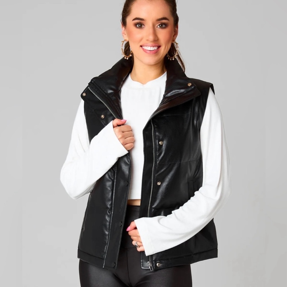 Buddy Love Vegan Leather vest
